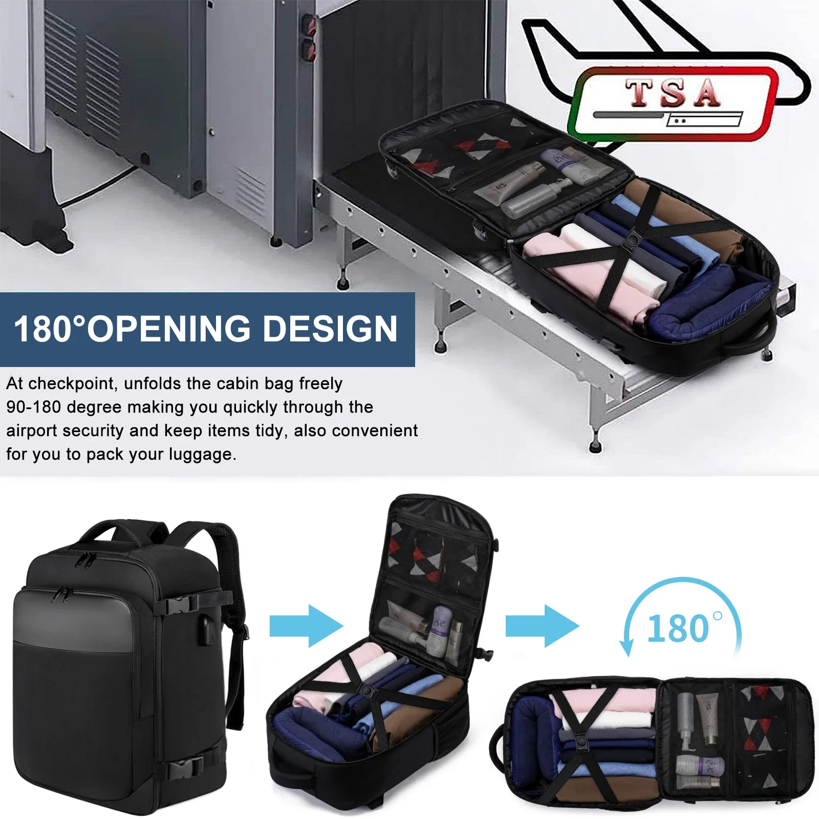 40x20x25 トラベルバックパック、ラップトップバックパック、ユニセックス。多機能バッグ、スクールバッグ、大学、トレッキングリュックサック Mochila para homens