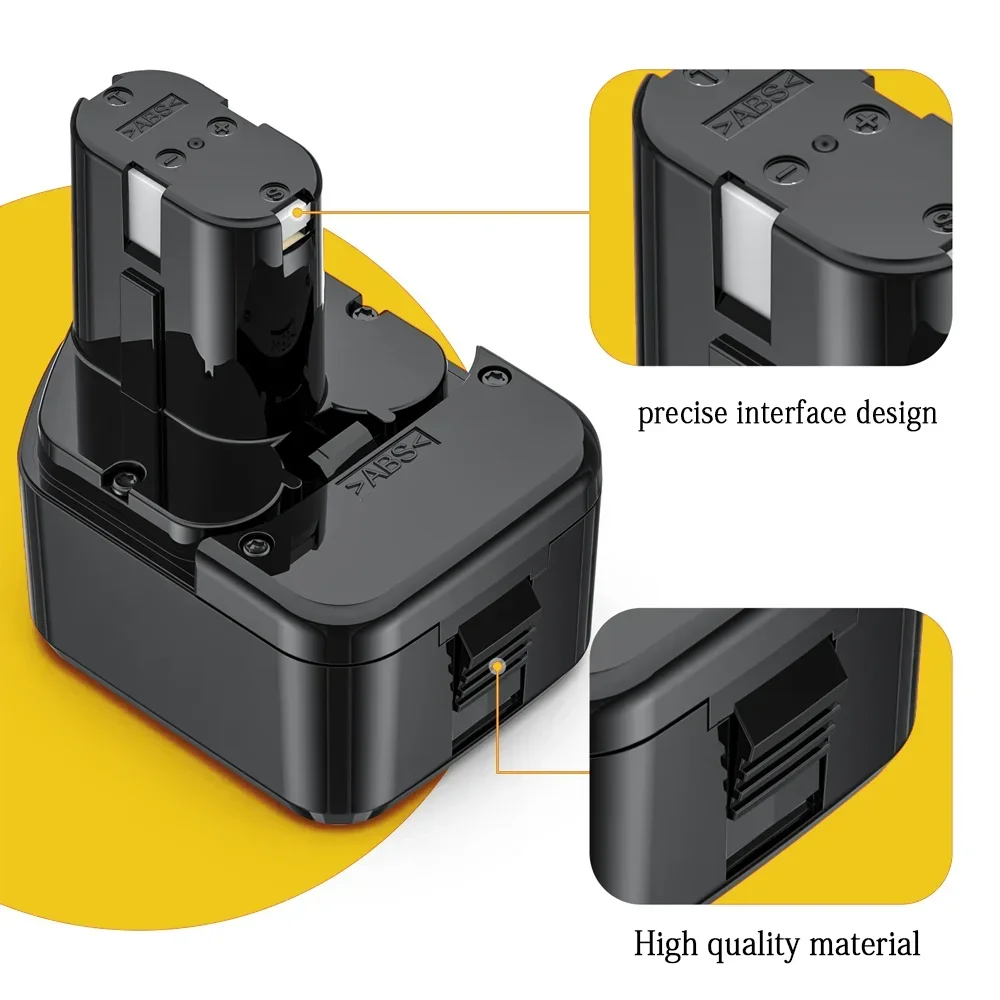 12V batteries EB1214S rechargeable NI-CD For Hitachi 12V tools EB1220BL EB1212S EB1214S WR12DMR CD4D DH15DV C5D