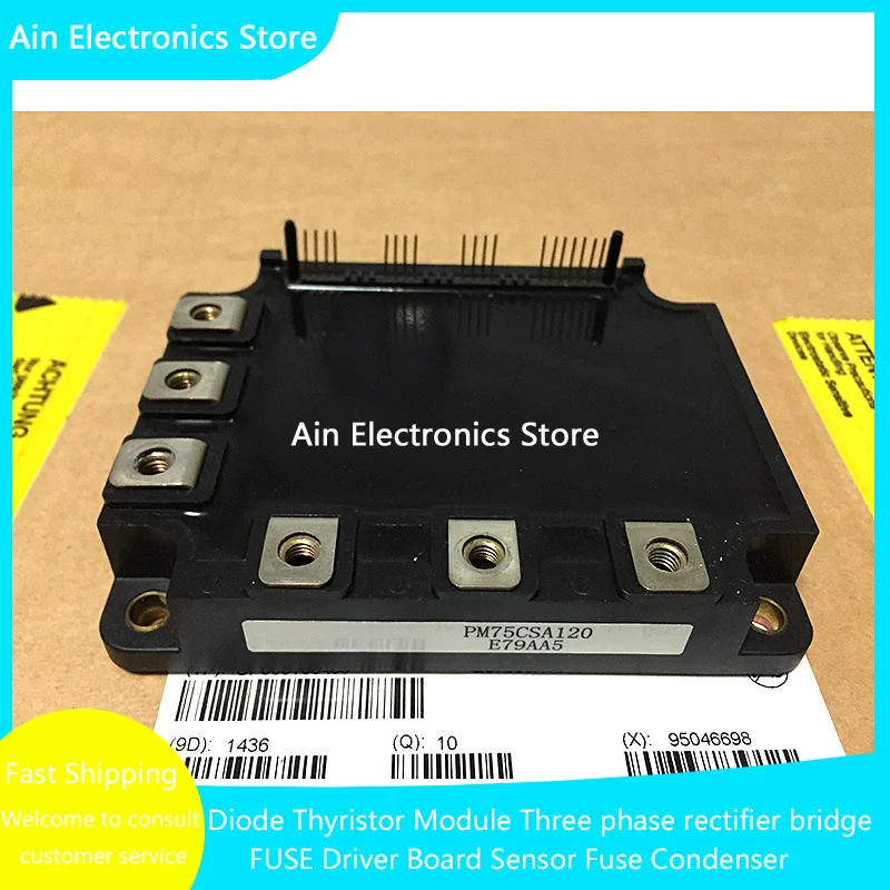 

Новый и оригинальный модуль IGBT PM50CSD120 PM50RSD120 PM75CSD120 PM75RSD120 PM75RSA120 PM100CSA120 в наличии