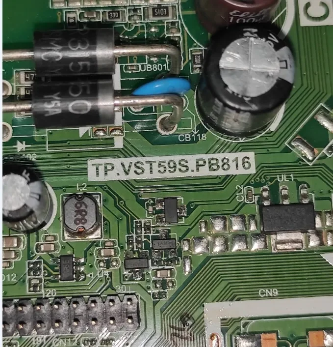 TP.VST59S.PB816 Three in one TV motherboard dual HD multi language test is good  Taking physical photos