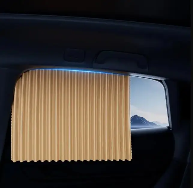 

4pcs Car Sunshade Set For Durable Fabrics On The Front And Rear Windows To Protect The Interior Of The Car From Sunlight Damage