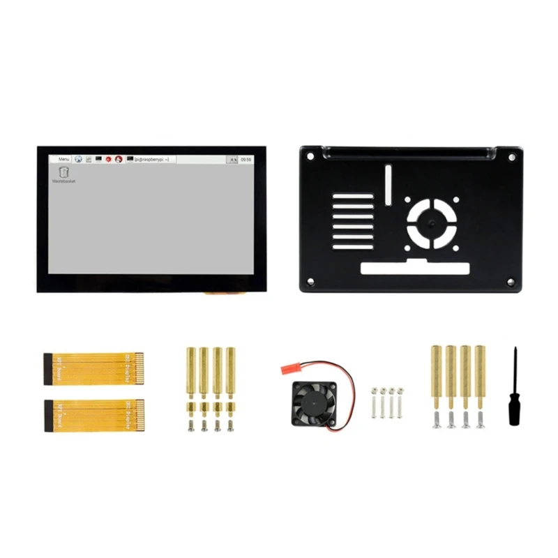 

4.3In Display Capacitive Touches Screen 5-Point Touch Control for RaspberryPi4B