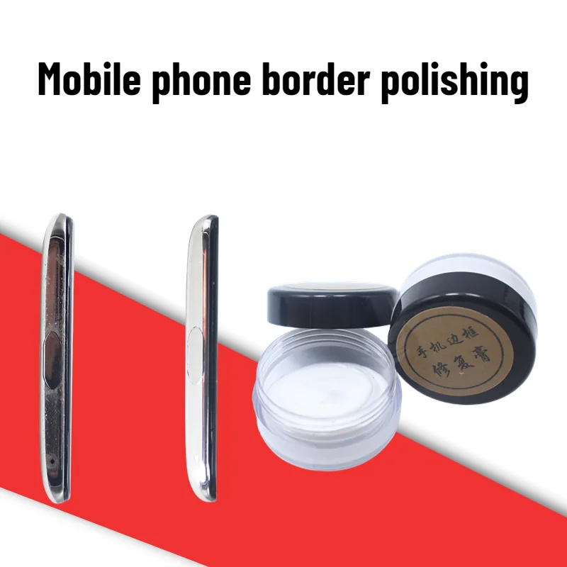 Pâte à polir pour le cadre du téléphone portable, rayures remodelées pour iPhone X XS MaX, téléphone portable