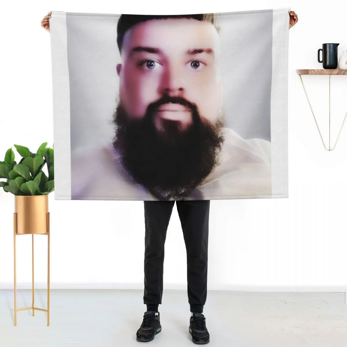joeyy airbrush squareprint Throw Blanket Sofa Quilt Fashion Sofas Flannels Luxury Brand wednesday Nap Blankets