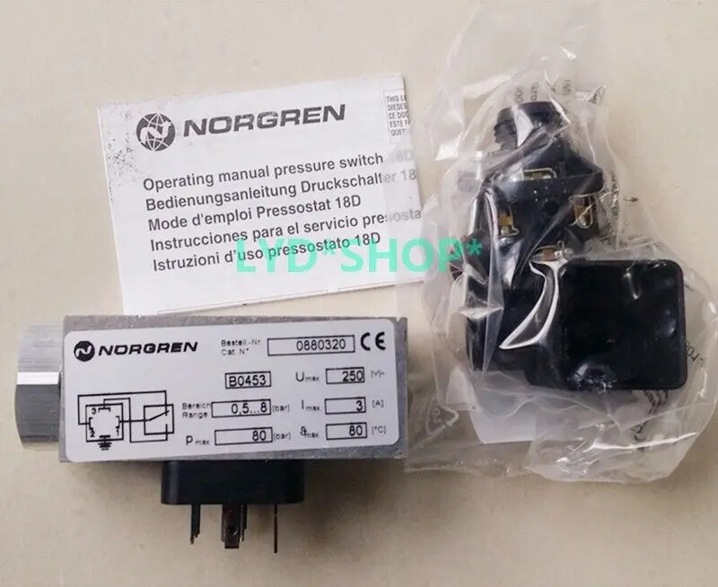 

1PCS New For IMI NORGREN Pressure Switch 0880320