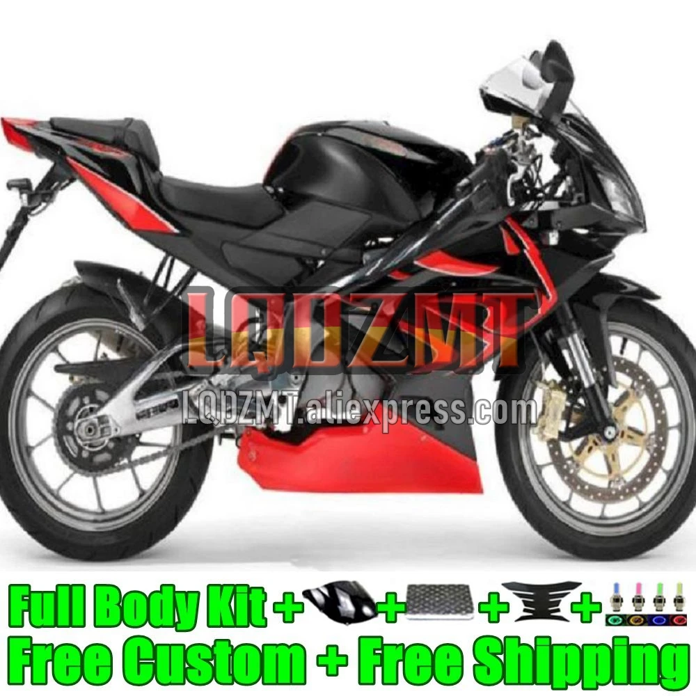 Injection For Aprilia red black RS 125 RS4 RS-125 RS125 2006 2007 2008 2009 2010 2011 13No.60 RSV125 06 07 08 09 11 Fairings