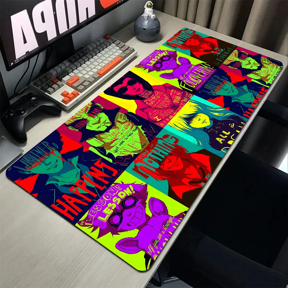 Anime C Cowboy Bebop Mousepad Mouse Mat With Pad gaming accessories Prime Gaming XXL Keyboard Pad Stitch Padding Mat