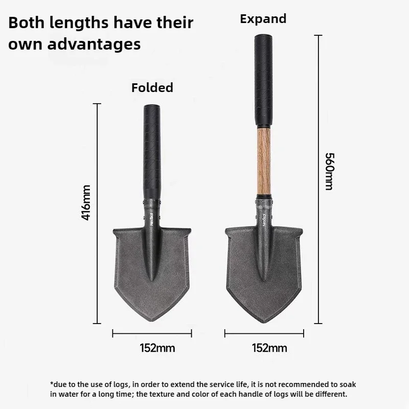 NexTool Multi Functional Outdoor Survival, Camping, Fishing, Engineer Shovel With Telescopic Shovel