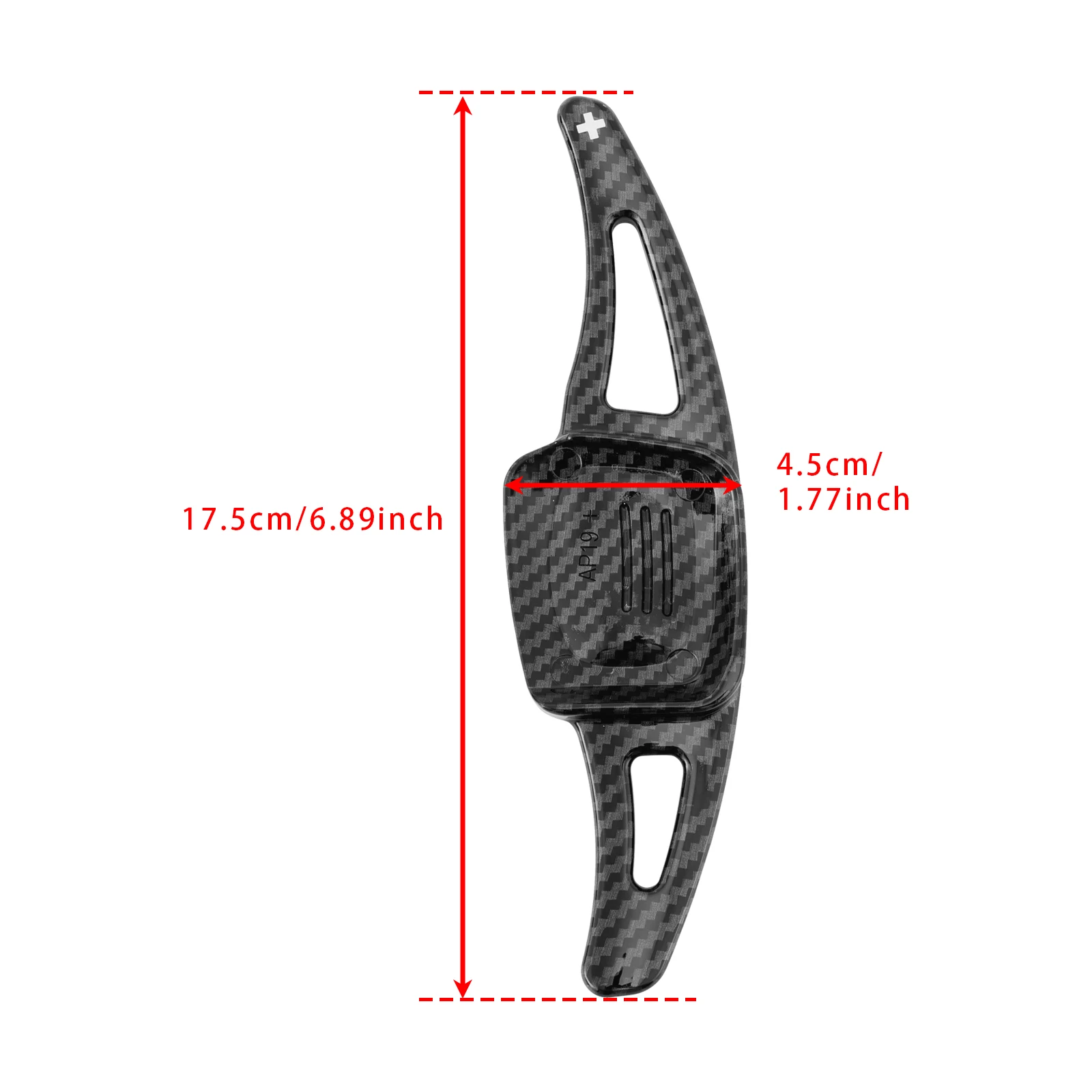 Darupsun Carbon Look Steering Wheel Paddle Shifter Extension for VW Passat Multivan