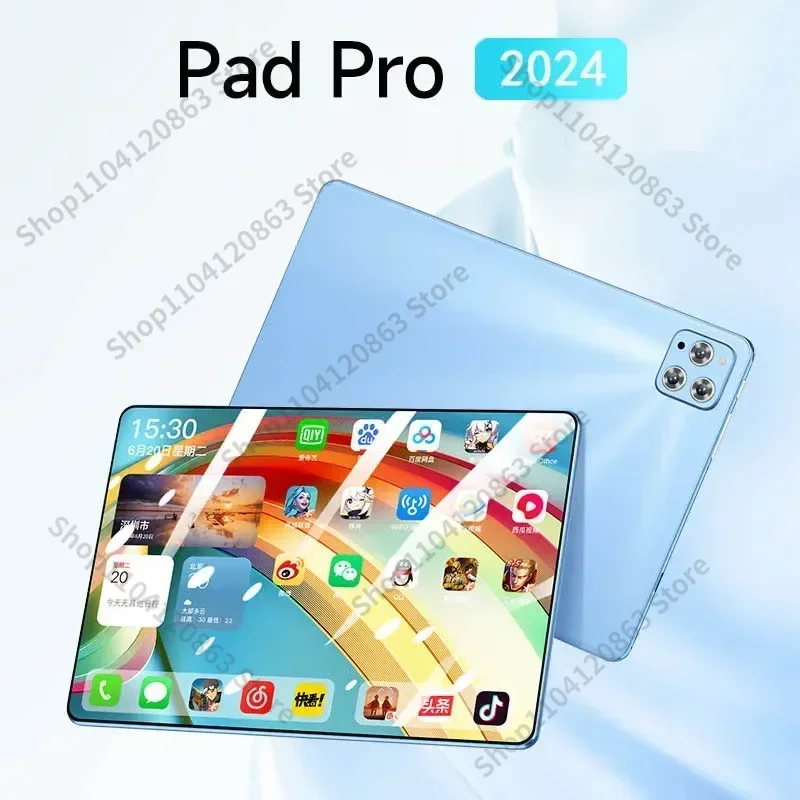 2024 Original Global Tablet iPad Air Pro 16GB 1TB Tablet 10 Core Android 14 Tablet PC Dual SIM 5G Calling Wifi Tablette Android