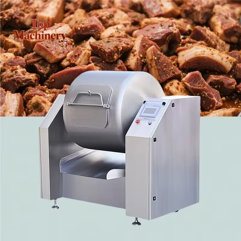 Multi-Functional Stainless Steel Meat Vacuum Tumbler Marinator Machine Meat Curing Mixer Vacuum Tumbler Marinator