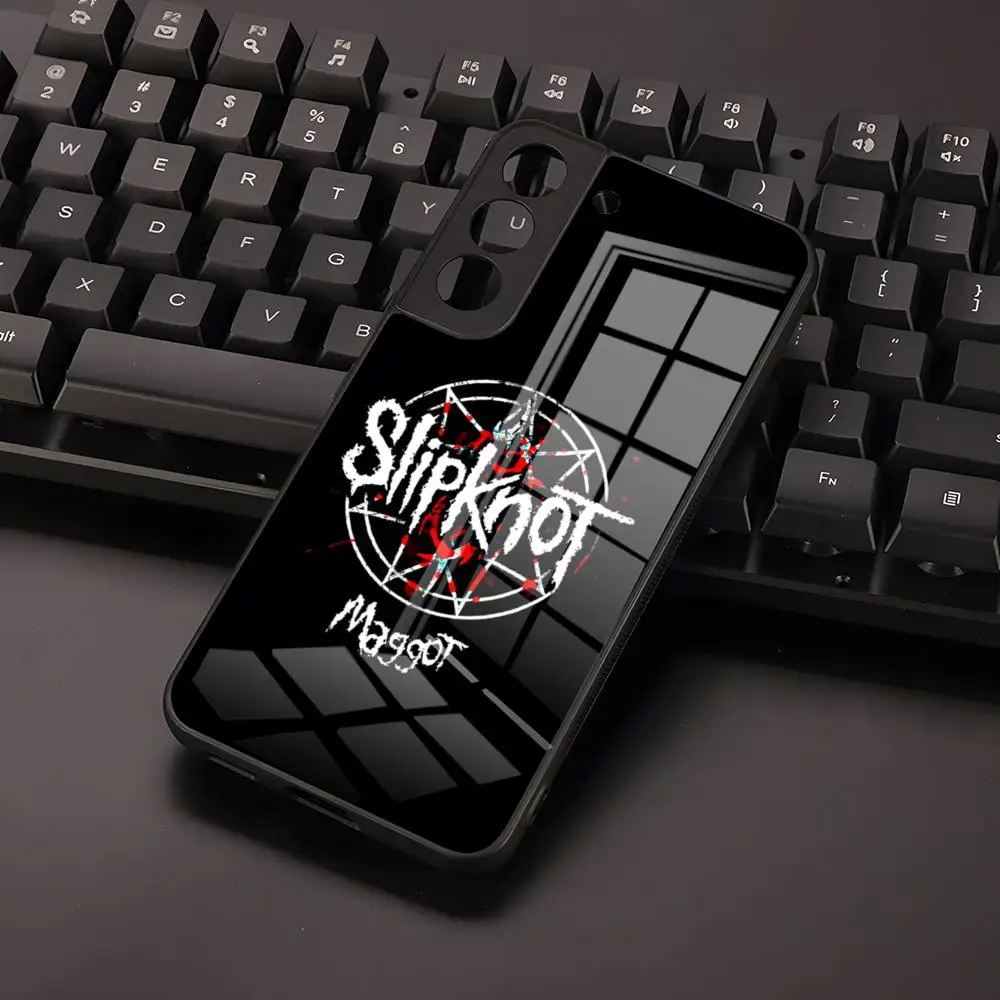 Band S-Slipknot Phone Case For Samsung S24 S23 S21 S20 A34 A54 A53 M54 Note 20 Ultra Plus 2024 Glass Cover