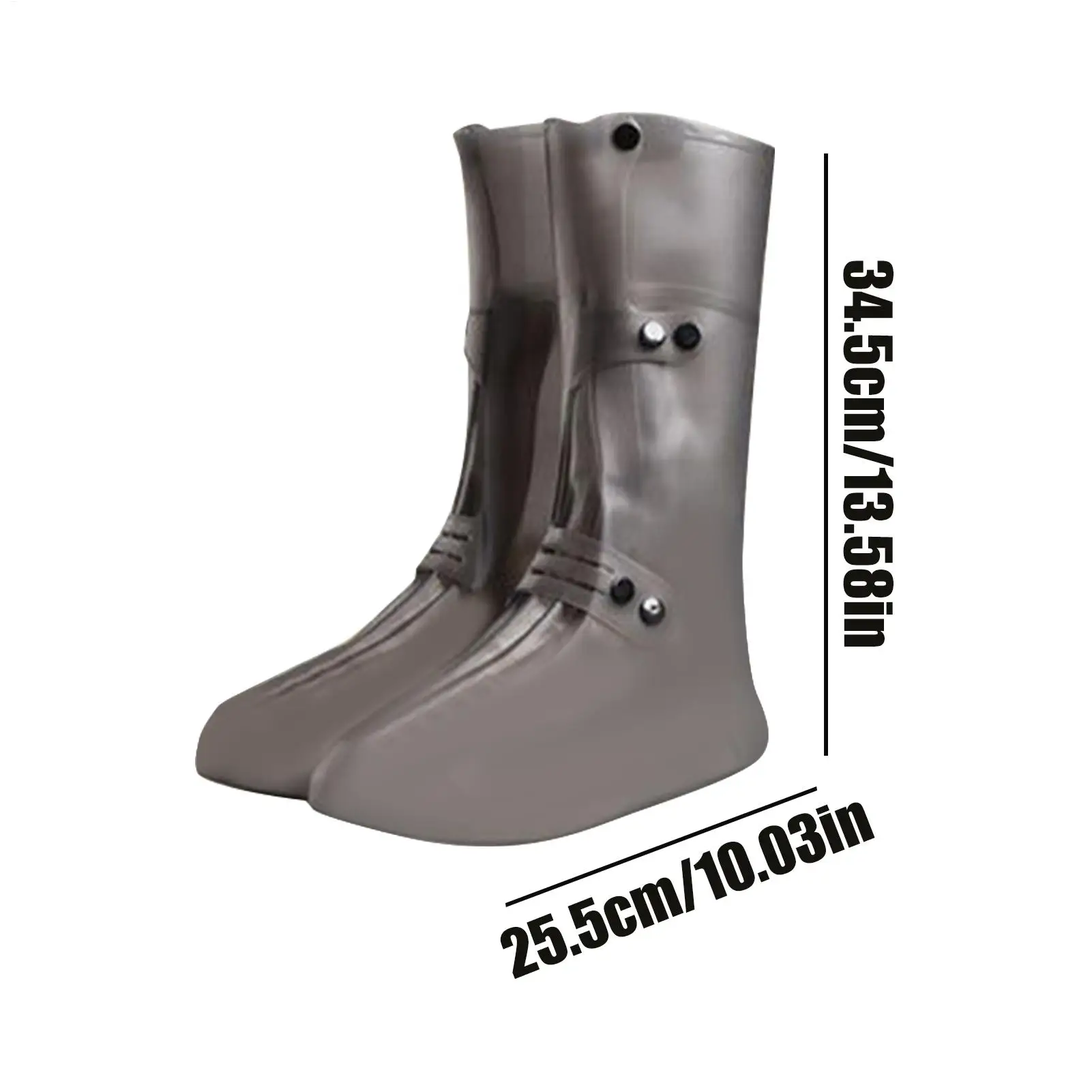 레인 슈즈 커버 1쌍 재사용 가능한 실리콘 신축성 레인 부츠 커버 방수 눈 진흙 겨울 여름 여행 정원용