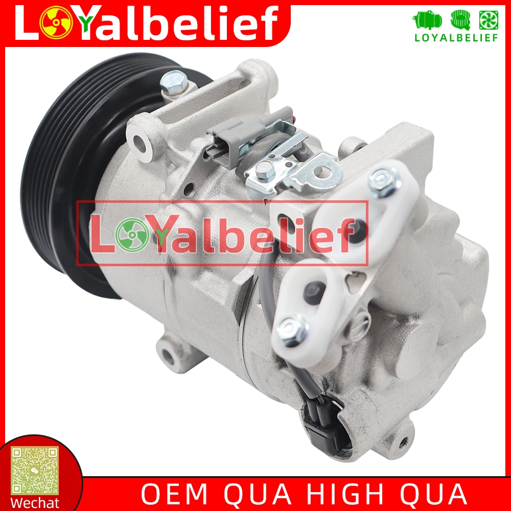 6SEL14C AC Compressor For RENAULT Megane III / Megane CC / Scenic III / Grand Scenic III 1.5 1.6 8200939386 8200716697 6 Grooves