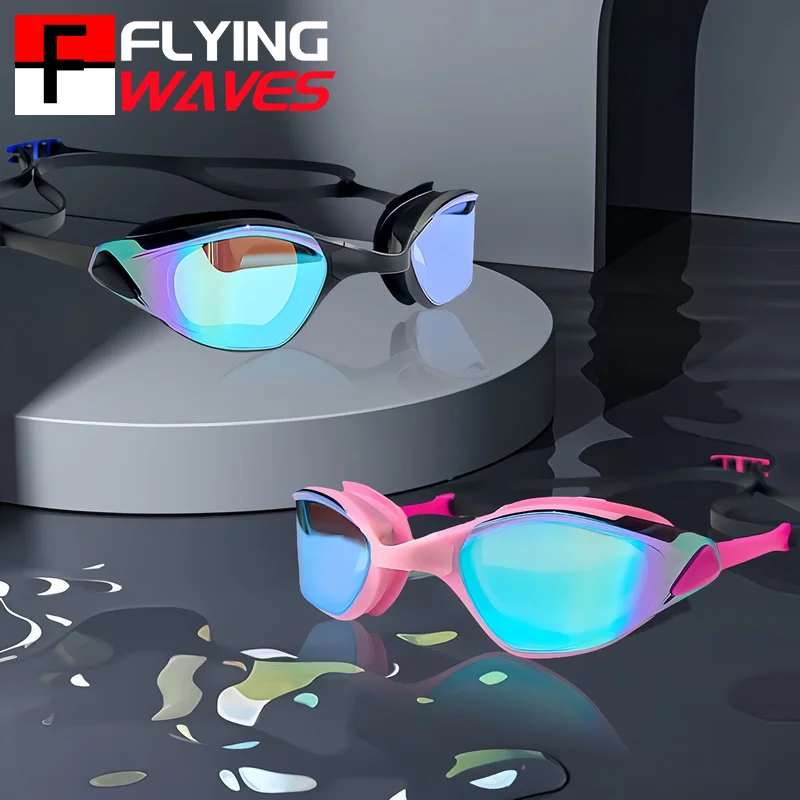 

2pcs/lot Polarized Swimming Goggles Unisex Adult Swim Goggles Men Women Anti Fog Anti UV Wide View Indoor Outdoor Pool Glasses