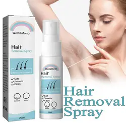 Permanent Hair Remover Men Hair Removal Spray Nourish Nourishing Body Care Hair Removal Spray Painless Hair Removal Mild Lasting