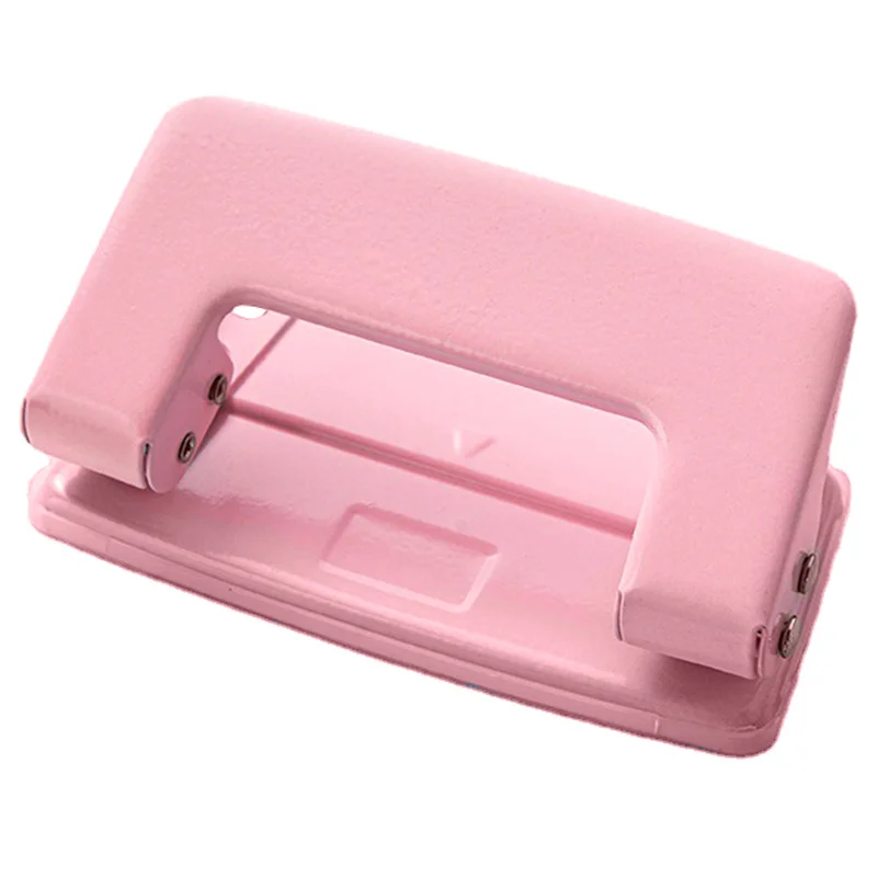 Losbladige Ronde Dubbele Gat Punch Student Diy Hand Grootboek Punch Kleine 6Mm Ronde Gat Pons