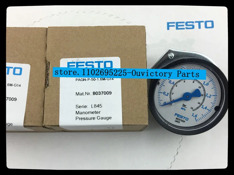 2pcs New Original FESTO PAGN-40-1M-G18 8001503 8001505 PAGN-50-1M-G14 Pressure Table