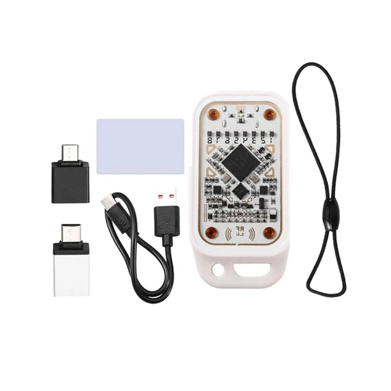 ABJF-IC ID Card Decoder Reset Functionality Chameleon V3.0 RFID Smart Card Emulator NFC Read Write With 1 UID White Card Auto