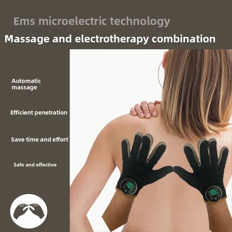 

Новые микроэлектрические умные перчатки EMS, массажер, профессиональная имитация, встроенный золотой палец, физиотерапия, дноуглубительные меридианы A
