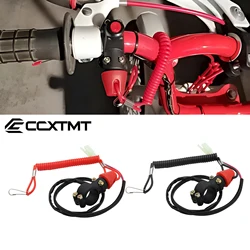 Motorcycle ATV Single Support Flameout Switch Beach Bike Outboard Emergency Stop Flameout Switch For Honda Yamaha Kawasaki KTM