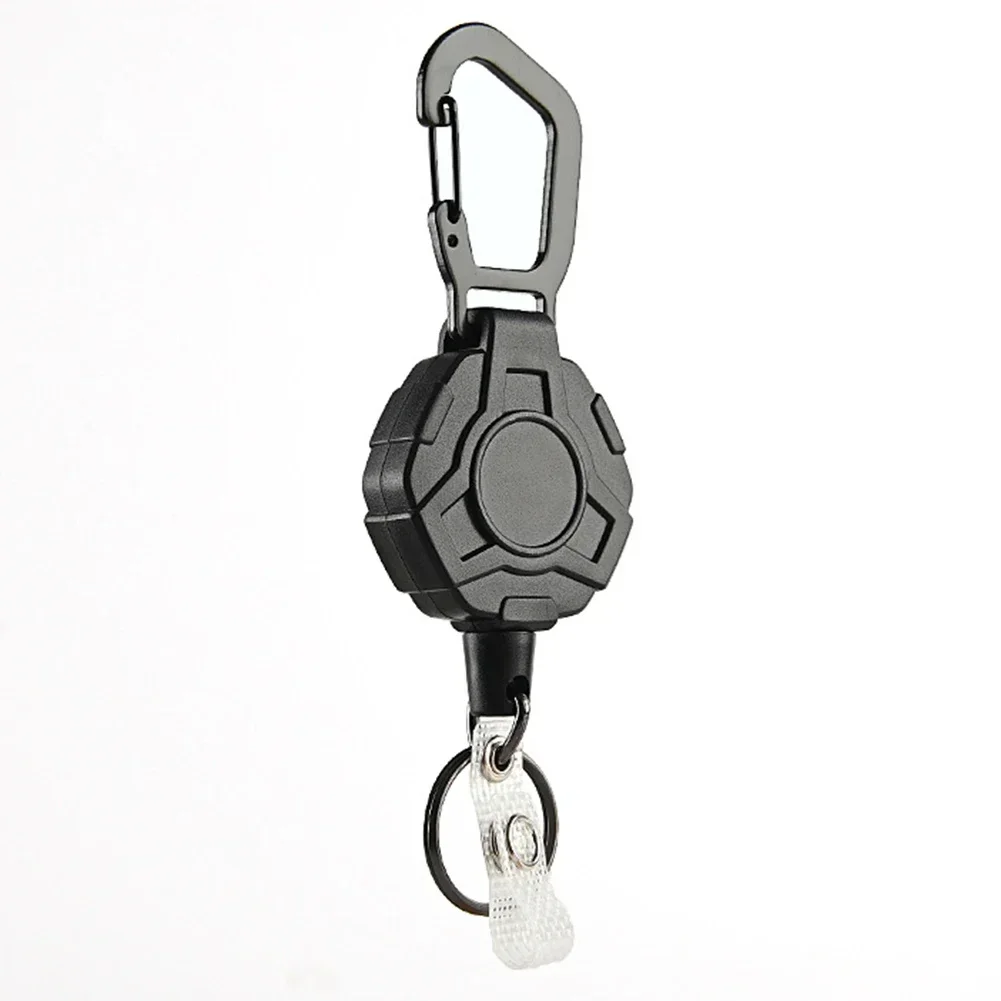 

1 Pc Retractable Pull Key Chain Practical Retractable Pull Keychain Easy-To-Pull Buckle Anti-Lost Heavy Duty Buckle Accessories