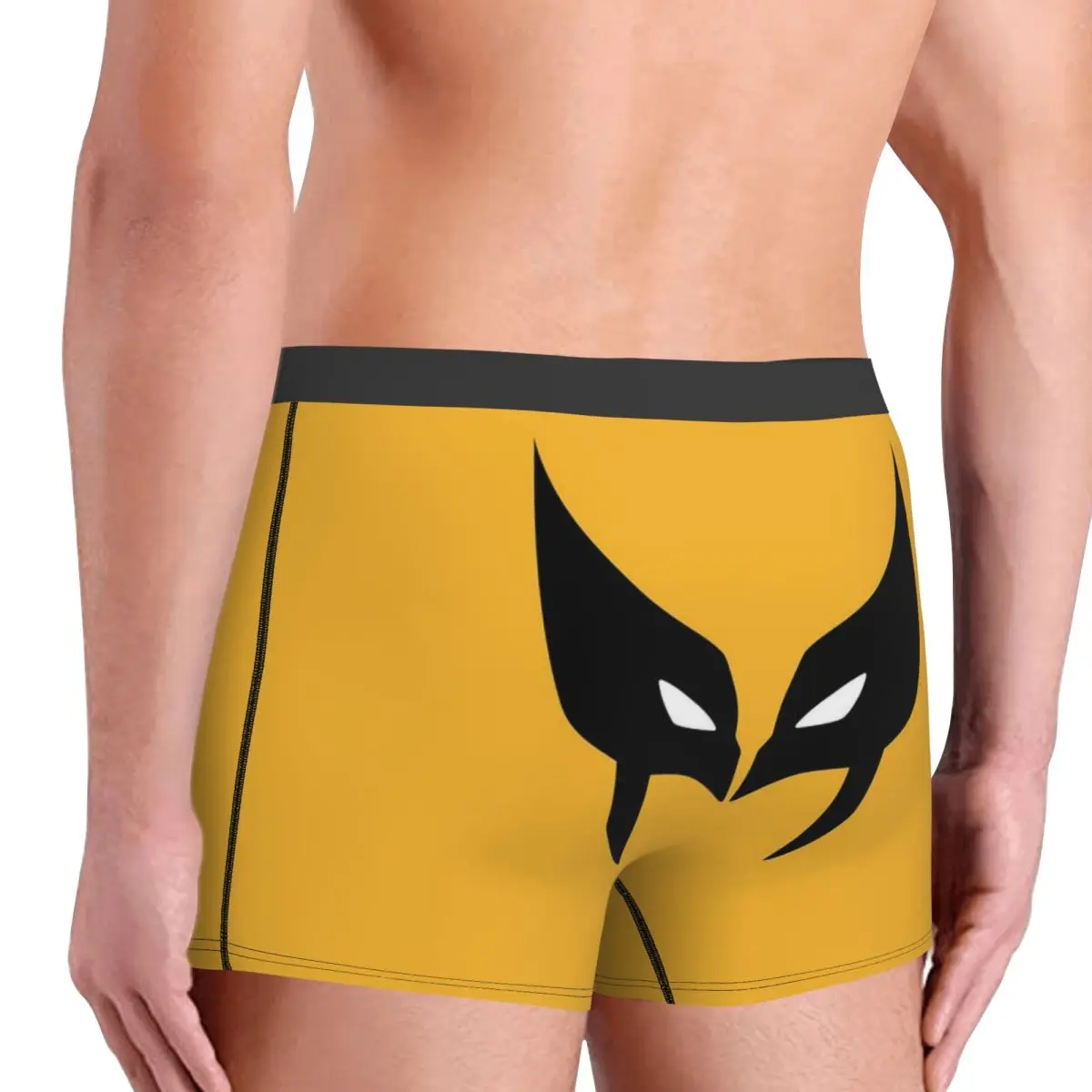 Custom Wolverine Mask Boxers Shorts Men\'s Briefs Underwear Fashion Underpants