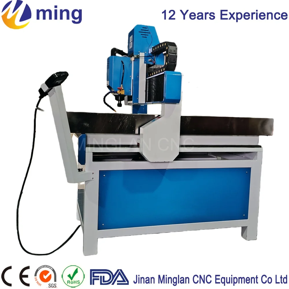 

cnc router with water tank 6090 6012 8090 9015 aluminum copper brass cnc milling router 3kw water cooling spindle cnc machine