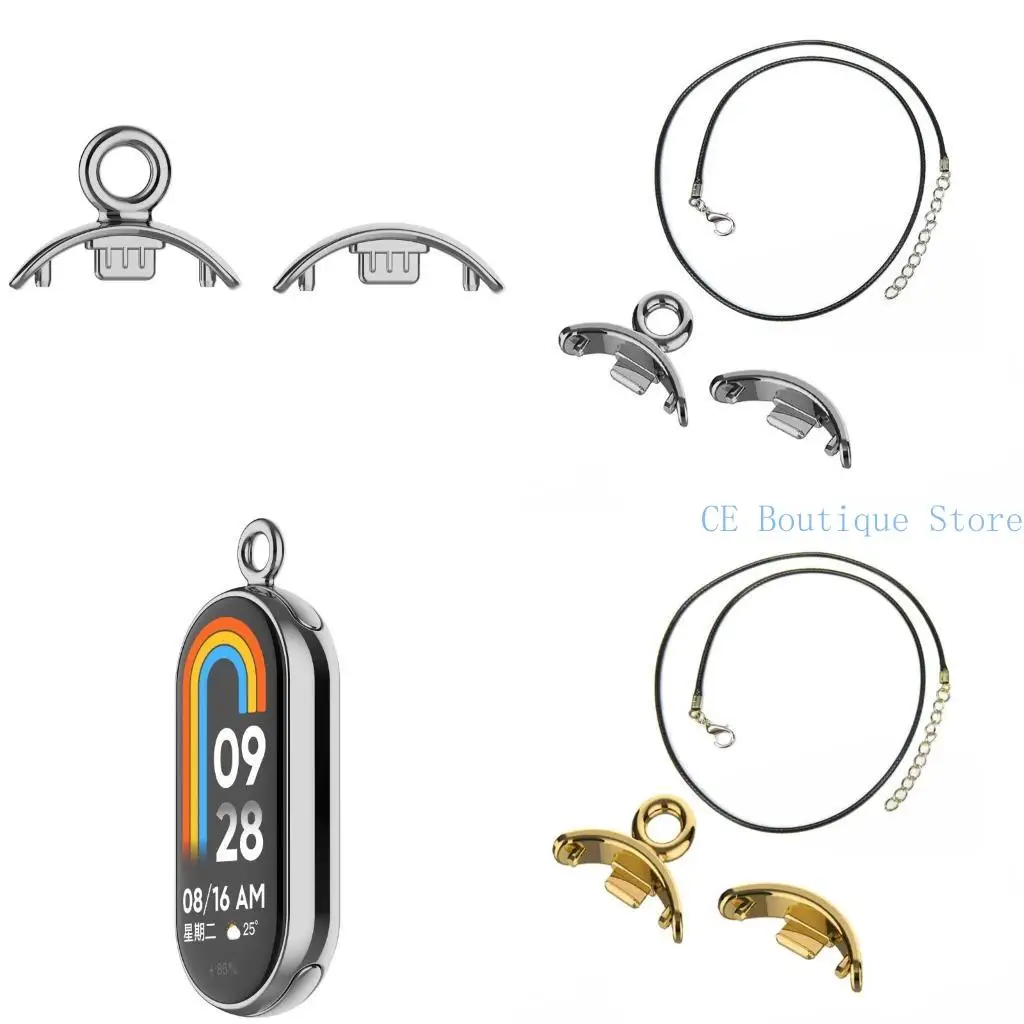 652f для Mi-Band 8 висячей цепи шейки браслет браслет для часовых часов