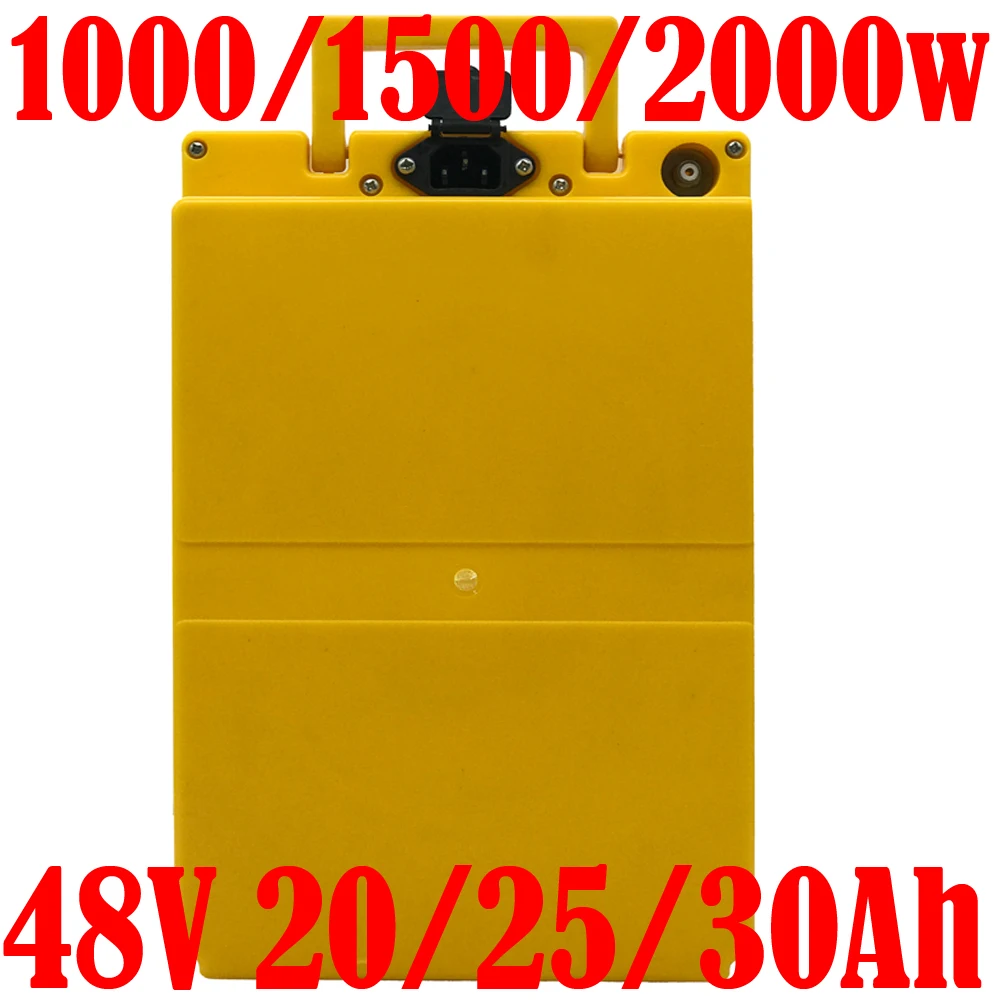 

18650 cell ebike battery 48v battery pack 48v 20ah 25ah 30ah Lithium ion battery For 1000W 1500W 2000W electric bicycle bike