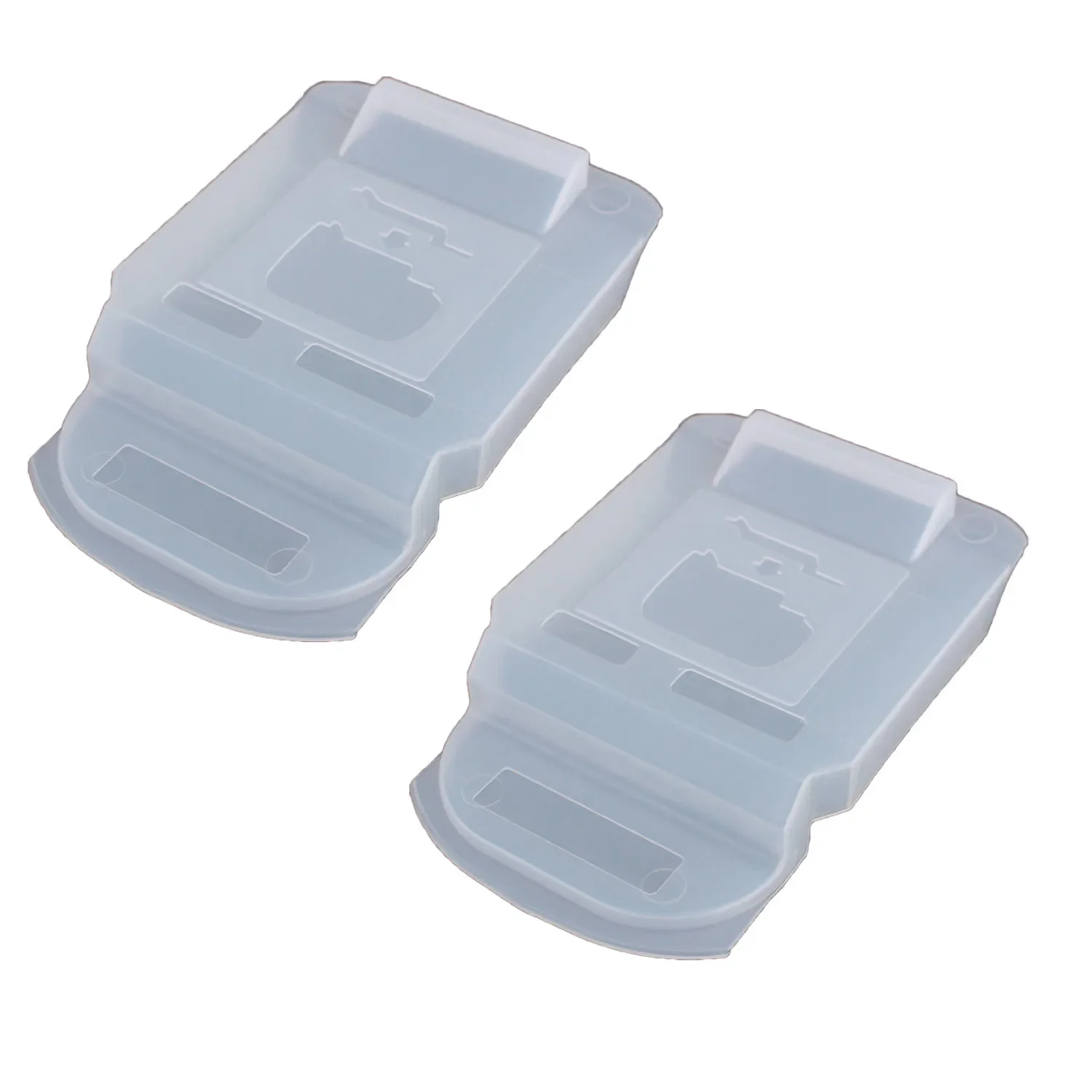 

2PCS Plastic Battery Dust Cover For BL1830 BL1840 BL1850 Power Tool Batteries Featuring Enhanced Airflow For Heat Dissipation