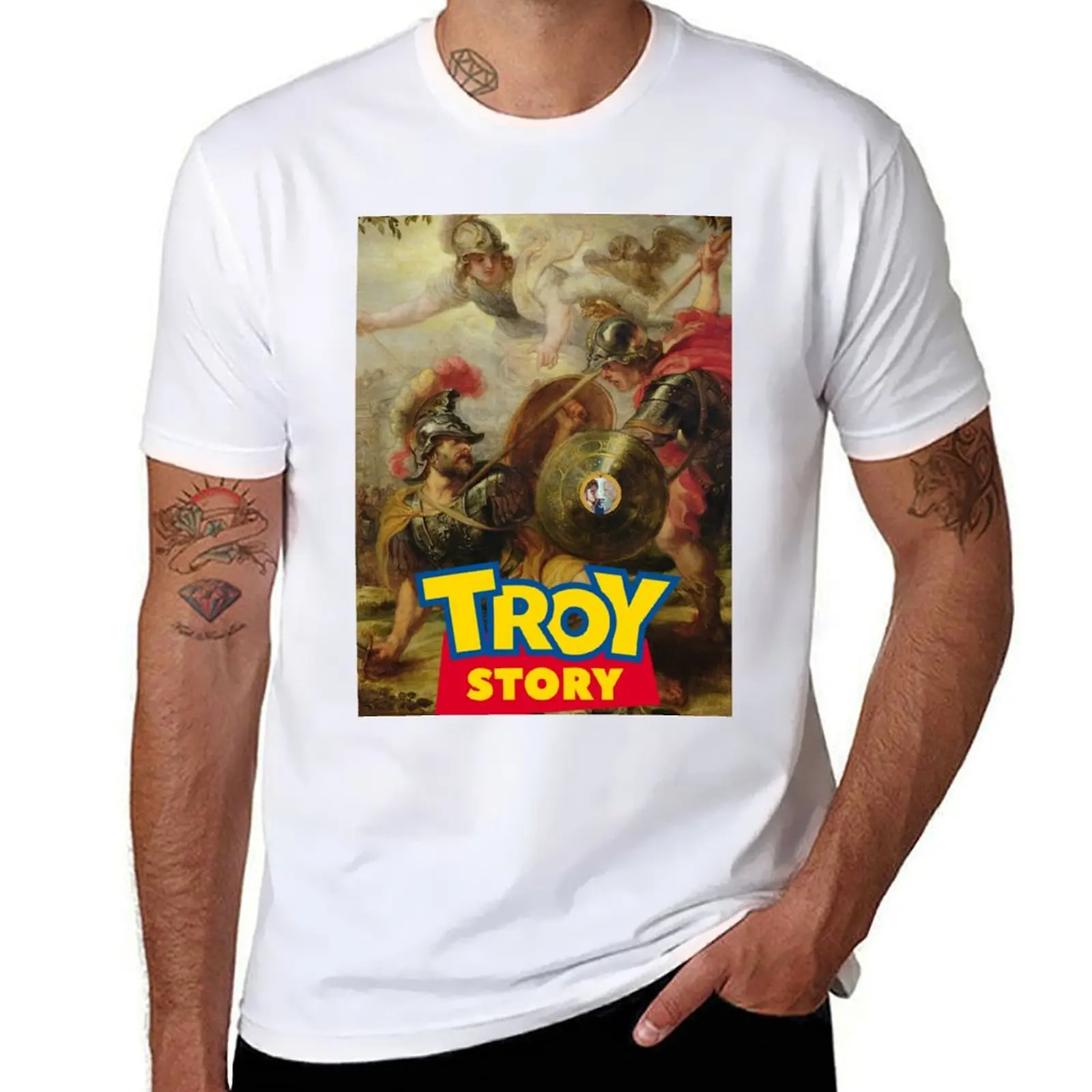 

Troy Story T-Shirt cotton tshirt 100% t shirt for man 100 percent cotton T-Shirt
