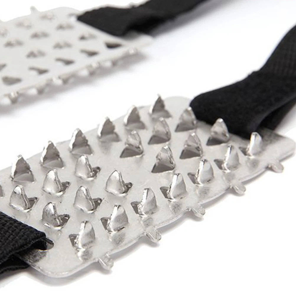 

Non-slip Shoe Covers Crampons Chain Lacing Ice Anti-slip Shoes Gripper The Snow