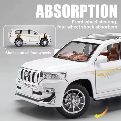 10 best sales Toyota Land Cruiser leksaksbilar - №2