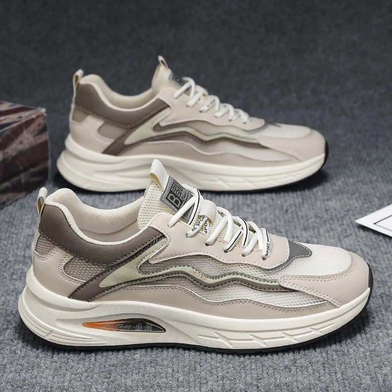 

Кроссовки CYYTL мужские сетчатые, Уличная Повседневная обувь, дышащие, для тенниса, занятий спортом, бега, дизайнерские туфли на плоской подошве, лето