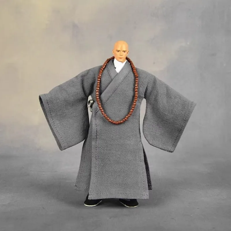 1/12 Scale ทหารชายเสื้อผ้า Tang Monk เส้าหลินชุดตกแต่งสําหรับ 6 ''Action Figures ตุ๊กตาอุปกรณ์เสริม