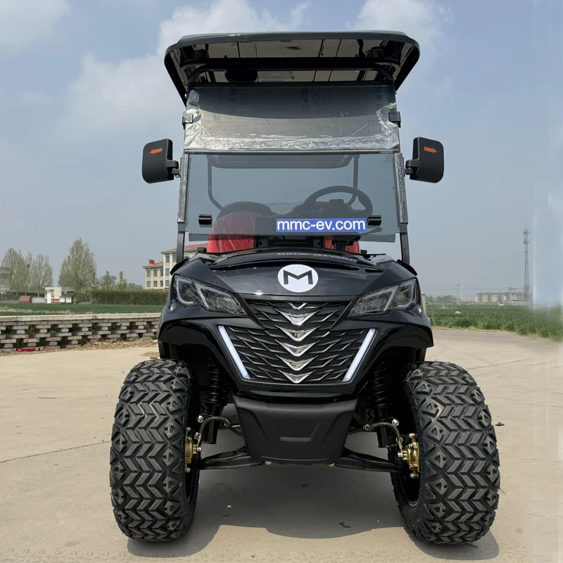 High-End Quality Good Product  High Chassis 2 4 6 Seater 4 Wheel 48/60/72V 4000/5000/7500W Electric Golf Carts