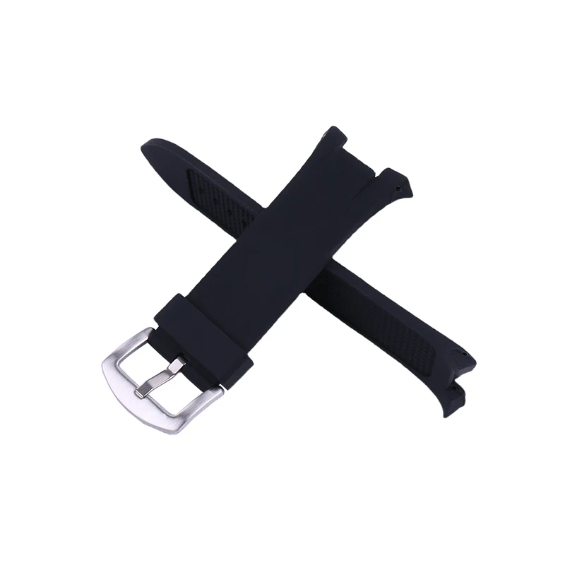 Men's Rubber watch band Compatible for Armani AX1803 1802 AX1050 1040 watch strap women's silicone sports Wristband accessories