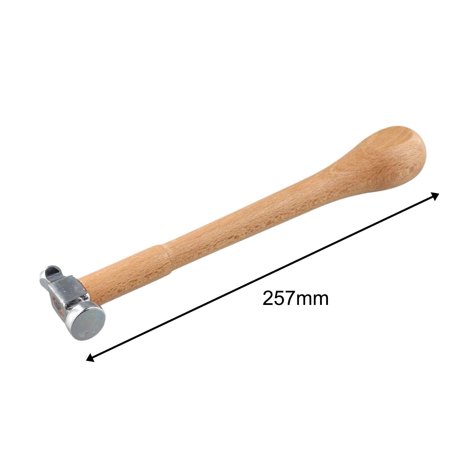 1pc Hammer Non-slip Spare Parts Tools Wooden Handle Jewelry Long Life Replacement Equipment Goldsmith Goldsmithing High Hardness