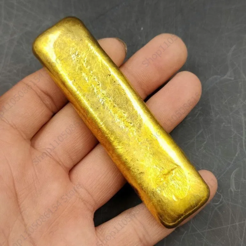 Nordic prop gold bars can be melted and reshaped without changing color; after fire cooling the color remains unchanged
