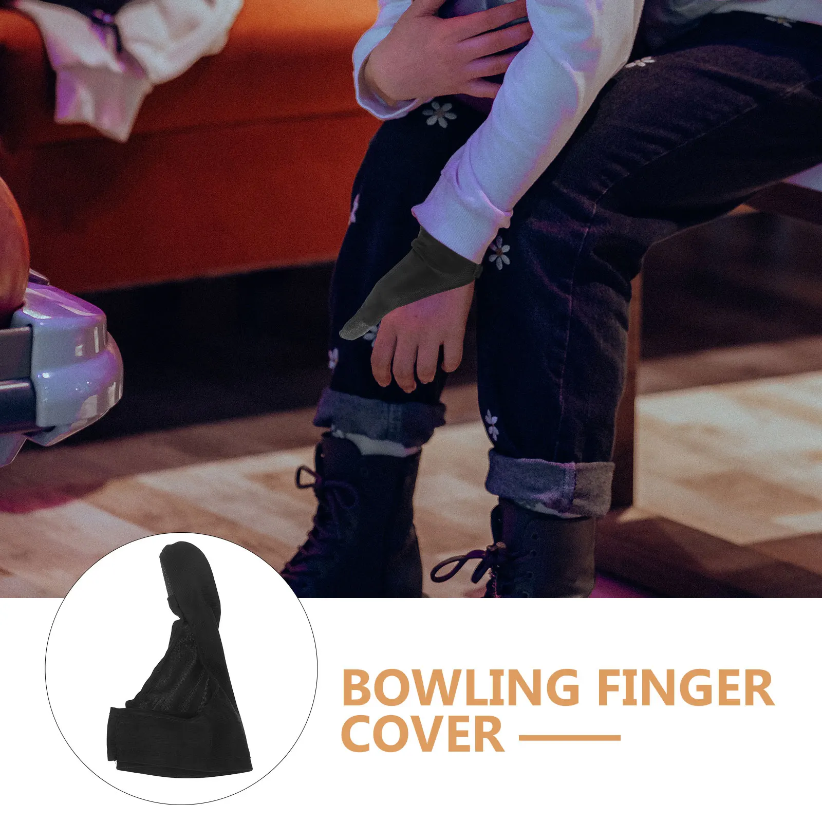 

Bowling Thumb Cloth Protector Right Hand Absorbing Gloves Home Use Sports