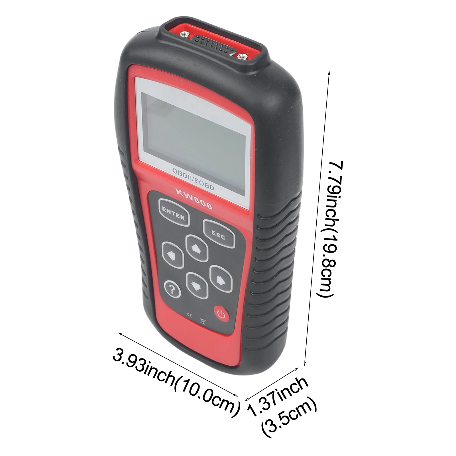 MS509 KW808 Automotive Diagnostic Tool with Built in DTC Library Real Time Data Stream Oxygen Sensor Monitoring
