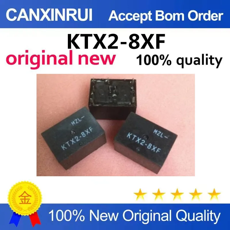 (5-100piezas)KTX2-8XF 9-pin car relay KTX2-8XF in stock can directly shot