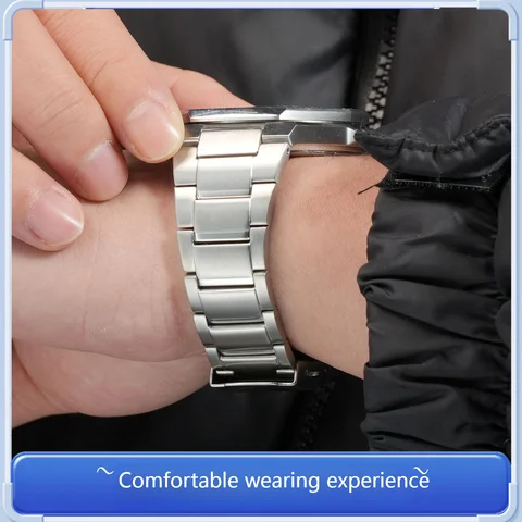 För Casio Edifice EFB-680 Steel Ocean Blue herrklocka – Rostfritt stålarmband, sportkronograf, vattentätt klockarmband 6 best sales Casio Edifice-replika - №1