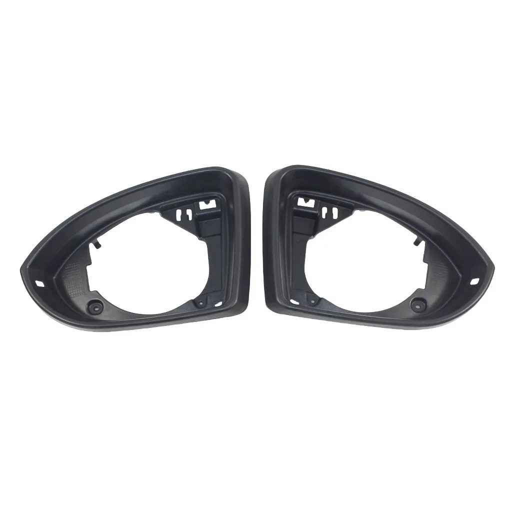 1Pair 5G0857601A 5G0857602A Car Rearview Mirror Frame For VW Golf MK7 E-Golf 2014-2021 Golf Variant 2015-2021 5G0 857 601A 9B9