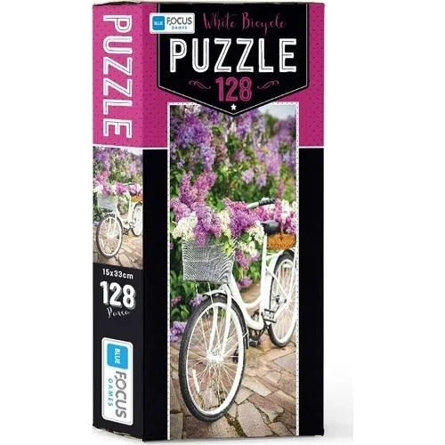 Blue Focus Puzzle Jigsaw 128 Piece Jigsaw Puzzle