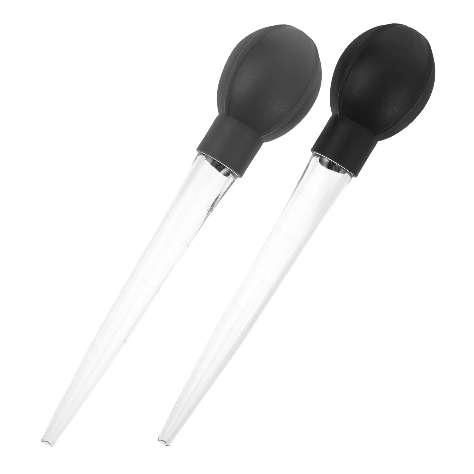 

2pcs 28Ml Graduated Pipette Dropper For Wine Sampling Food Grade Liquid Transfer Tool Plastic Kitchen Cooking Essential Oil