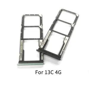 Bilashmart Xiaomi Redmi 13C SIM Card Tray Slot Holder Adapter Socket Repair Parts