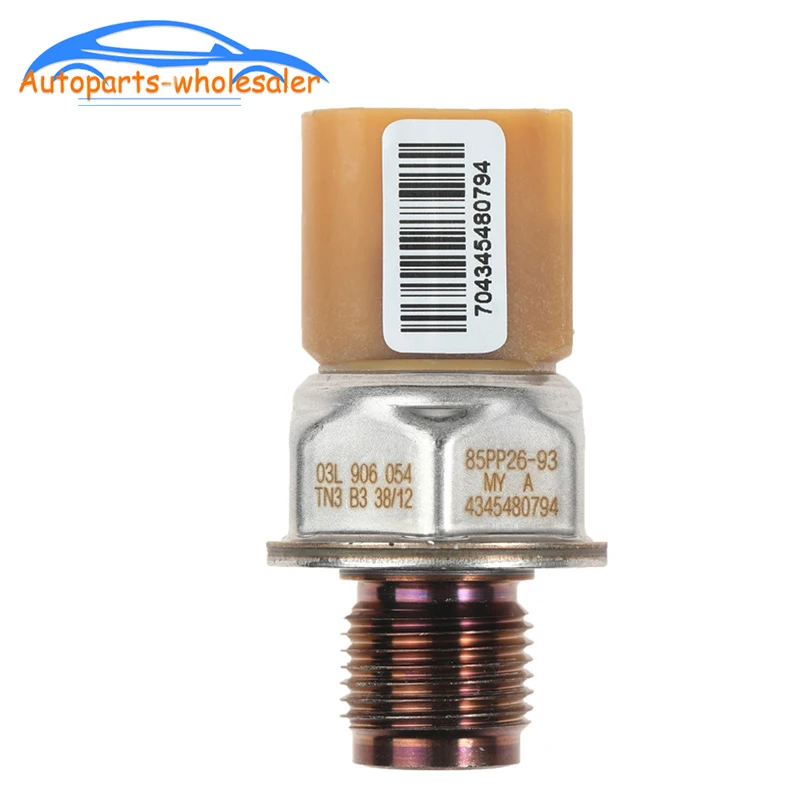 Car Fuel Rail Pressure Sensor 03L906054 85PP26-03 85PP26-93 03L906051 For Audi A3 for Volkswagen Jetta Golf Passat Beetle 2.0L