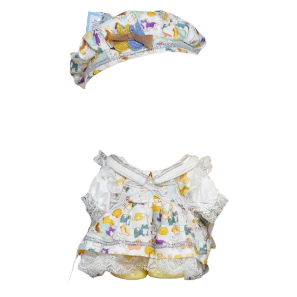 

1 Set Lace 20cm Cotton Doll's Clothes Toy Accessories Princess Skirt Doll Summer Dresses Set Mini Outfit